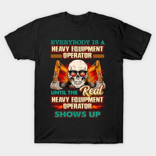 Vintage Heavy Equipment Operator T-Shirt